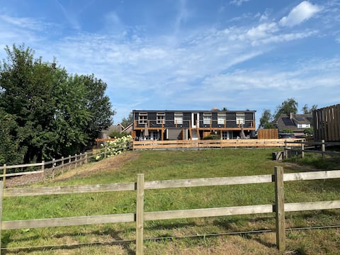 Luxurious stay with a sauna and a whirlpool