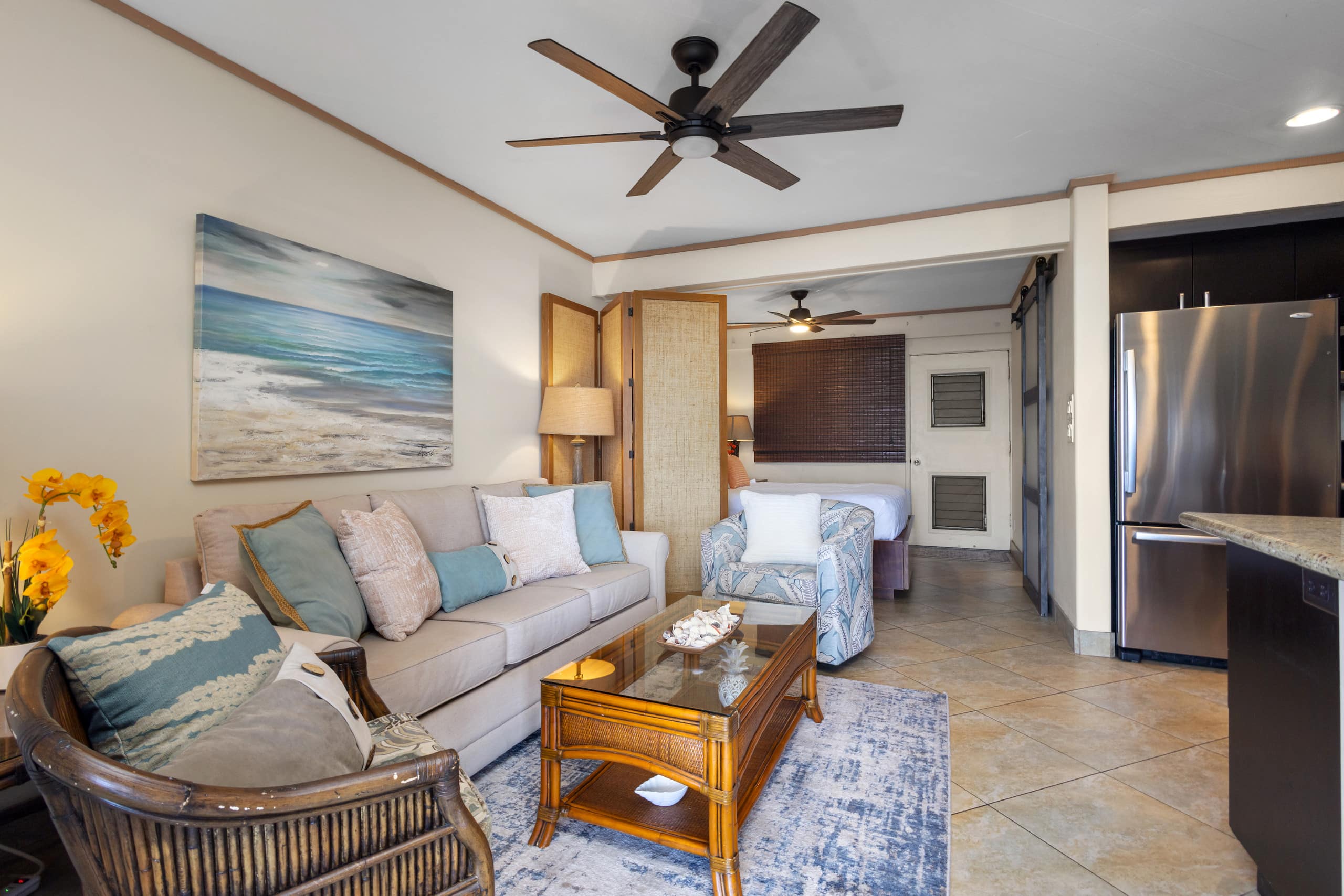 Direct Oceanfront Beach Pohailani Studio - Image 8