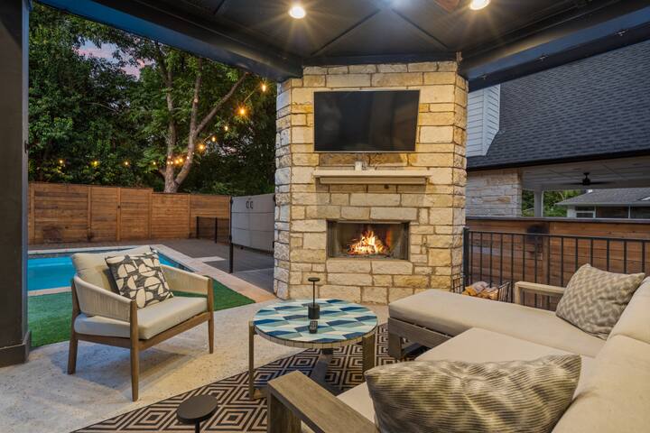 Zilker Home, Heated Pool, Hot Tub, Fire Pit gallery image 4