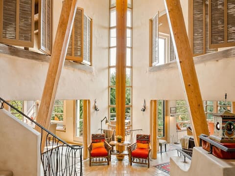 Panoramic views | Private hot tub | BBQ | Parking
