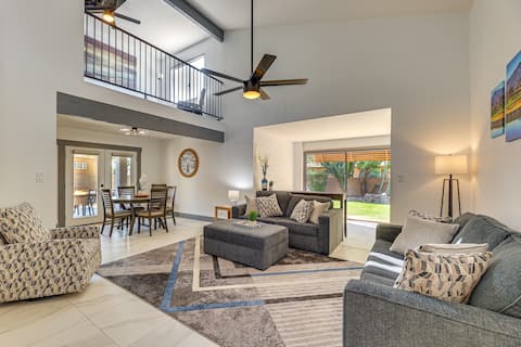 Private Putting Green & Patio: Sun Lakes Home!