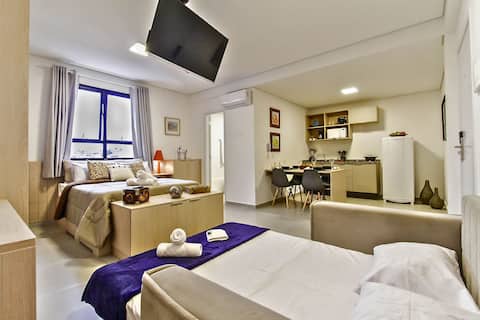 39m² SPA Apt. with Swimming Pool, Garage and Air-Conditioning in SBC