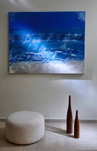 Villa Ouranos our dream in blue and cream with sea gallery image 5