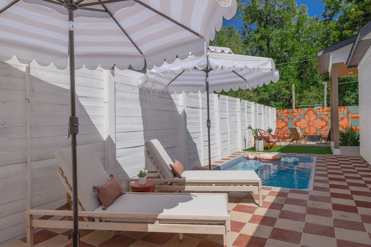 ATX Dream Home | Chillin'+Grillin' | Heated Pool