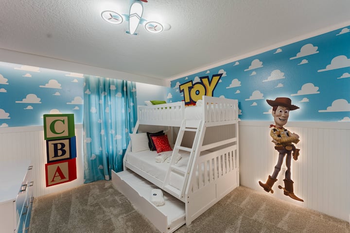 غرف: سرير بطابقين