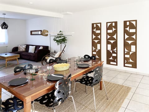 Near Colmar, house with garage & terrace