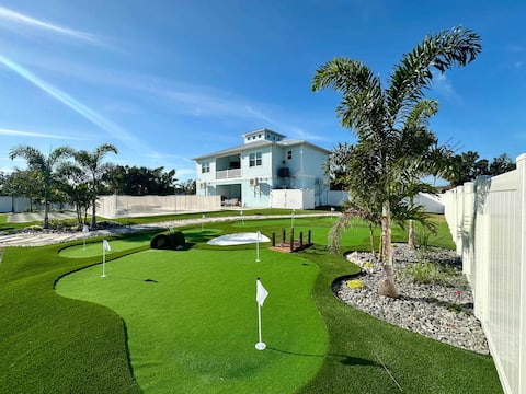 Seaside Boca (Pool + Sauna + Mini Golf + Spa)