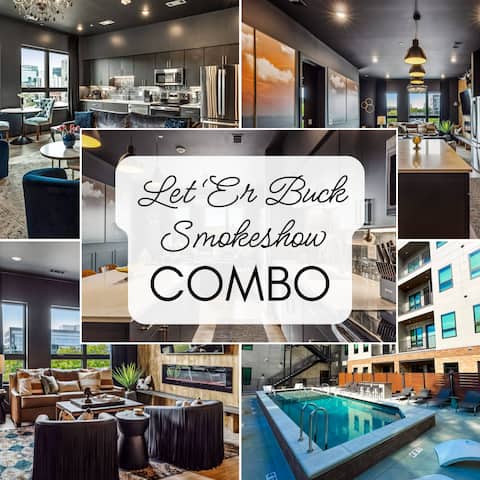 Luxury Music Row Condo Combo 2 Units with Pool/Gym