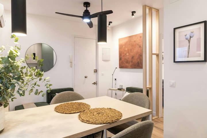 Nice apt for 4 next to the Retiro