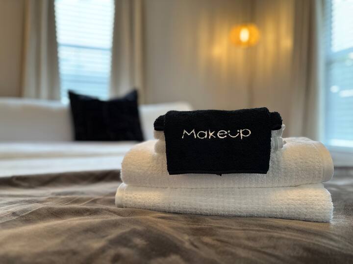 Amenities thoughtfully placed for your comfort