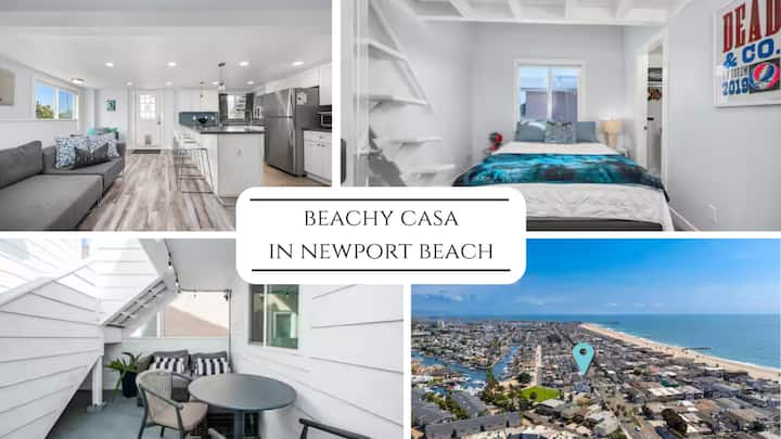 Perfect Surf Casa In Newport Near Beach And Pier - 紐波特比奇