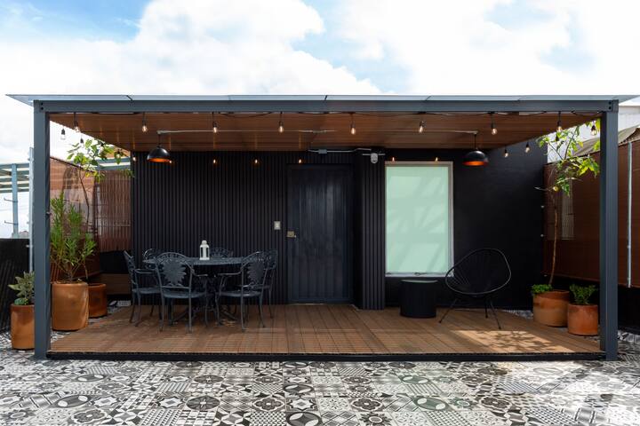 Mexico City Chic Apartment with Rooftop Terrace gallery image 2