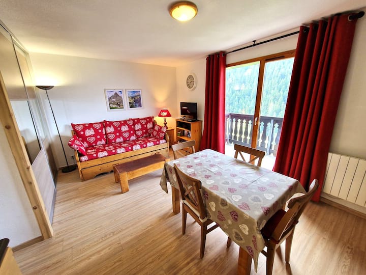 2 Pièces +Cabine 6/8 Personnes Coeur Station 42m² - La Norma