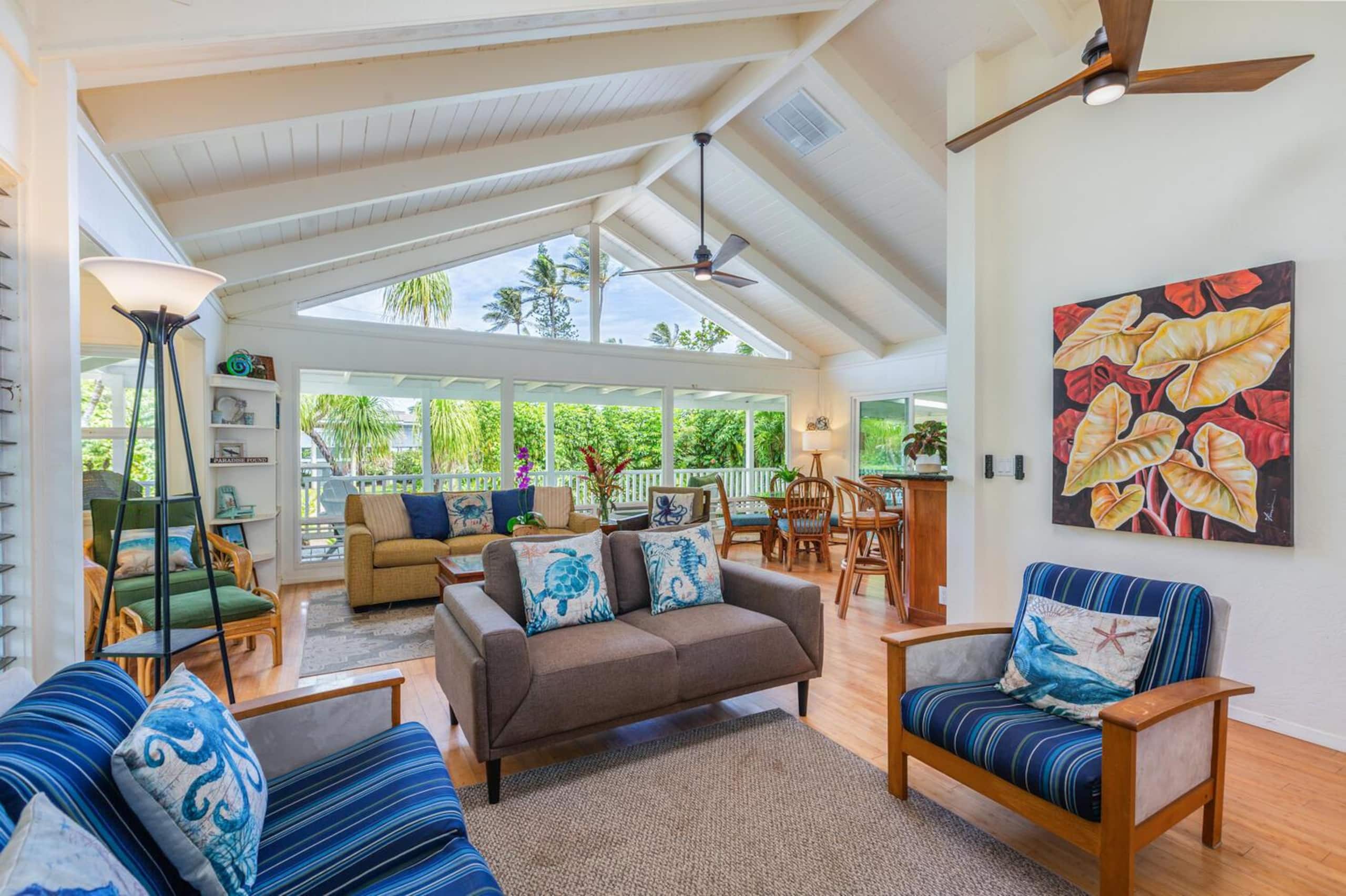 Home in Hanalei · ★4.95 · 4 bedrooms · 6 beds · 3 baths - Image 1