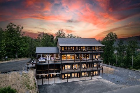 20BR-Mtns-Pool-Hot Tub-Sleeps 54