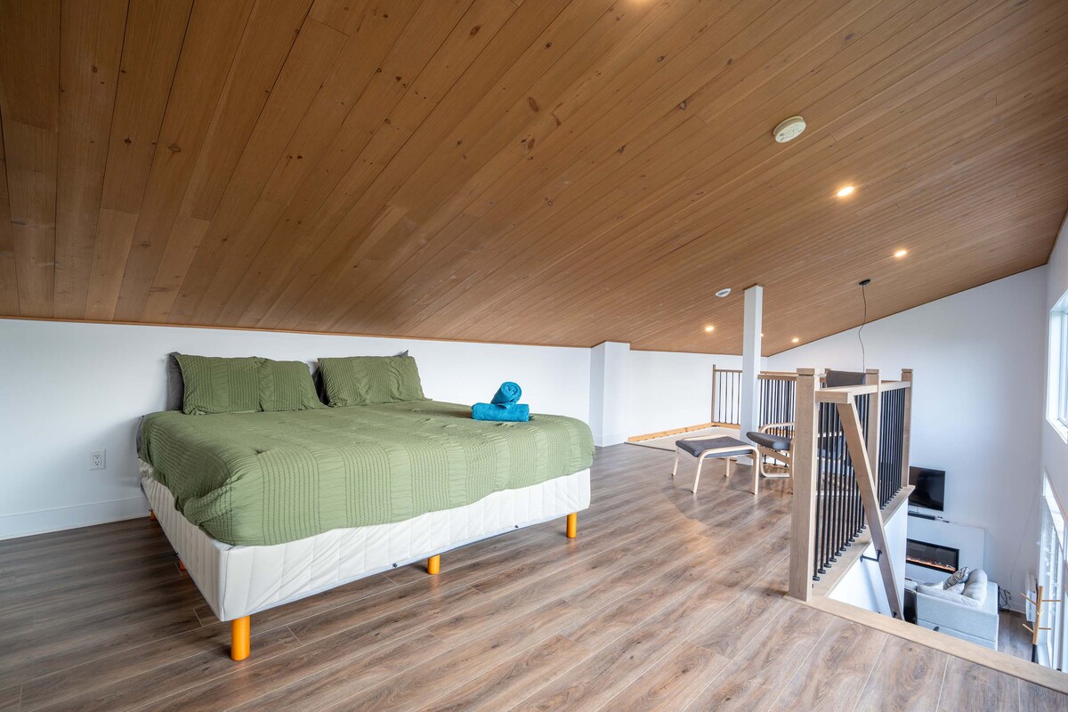 Chambre 2 - Lit queen