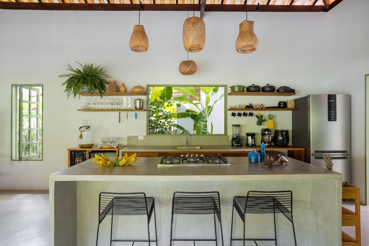 Top Airbnb: 2 en-suites w/ private pool - Casa Sereia em Porto De Pedras