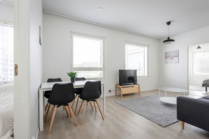 Spacious Apartment For 5 With Sauna - Espoo