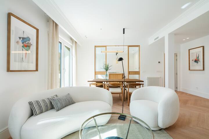 Vive el Lujo en Goya con 3 hab Alquiler Temporal