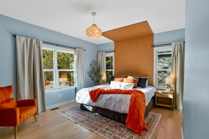 Главна спална соба на ниво