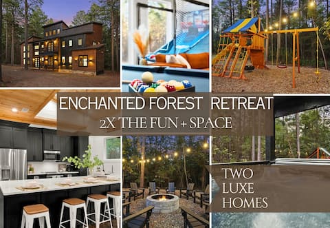 Luxe Side by Side Cabins w/Games, Sleeps 47