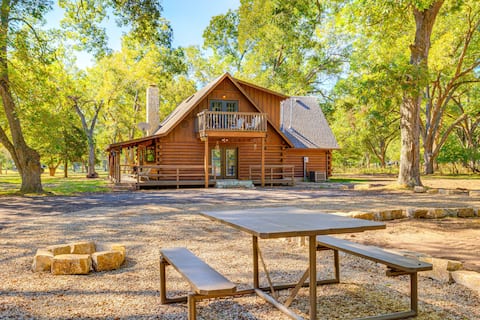'Rock Creek Lodge' 1 Mi to Lake of the Arbuckles!