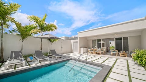 New villa with private pool near beach- Porters 11