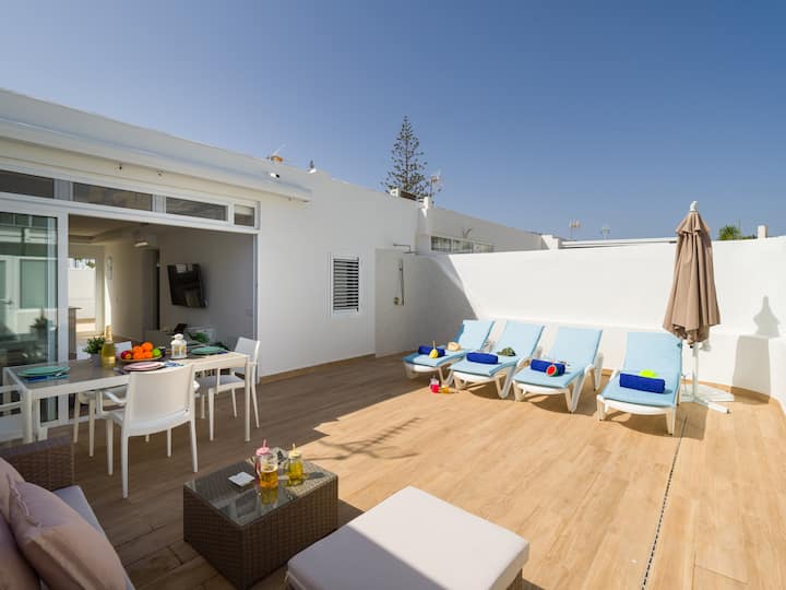 Renovated Mediterranean Style Coast Paradise - Maspalomas