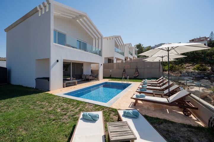 Nevelo Diamond villa,Near beach, tavern,Rethymno