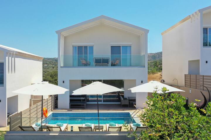 Nevelo Pearl villa,Near beach, tavern,Rethymno