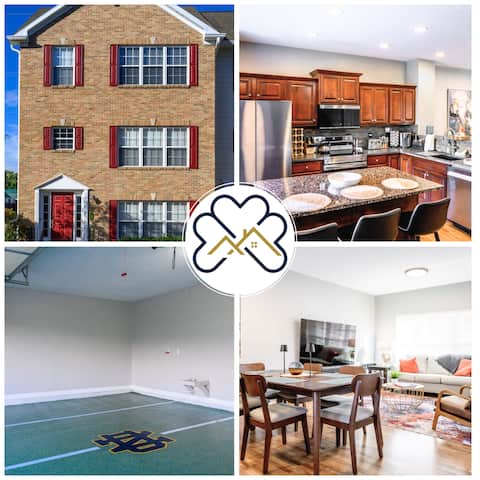 ND Luxury Townhome 8 min to ND Stadium!