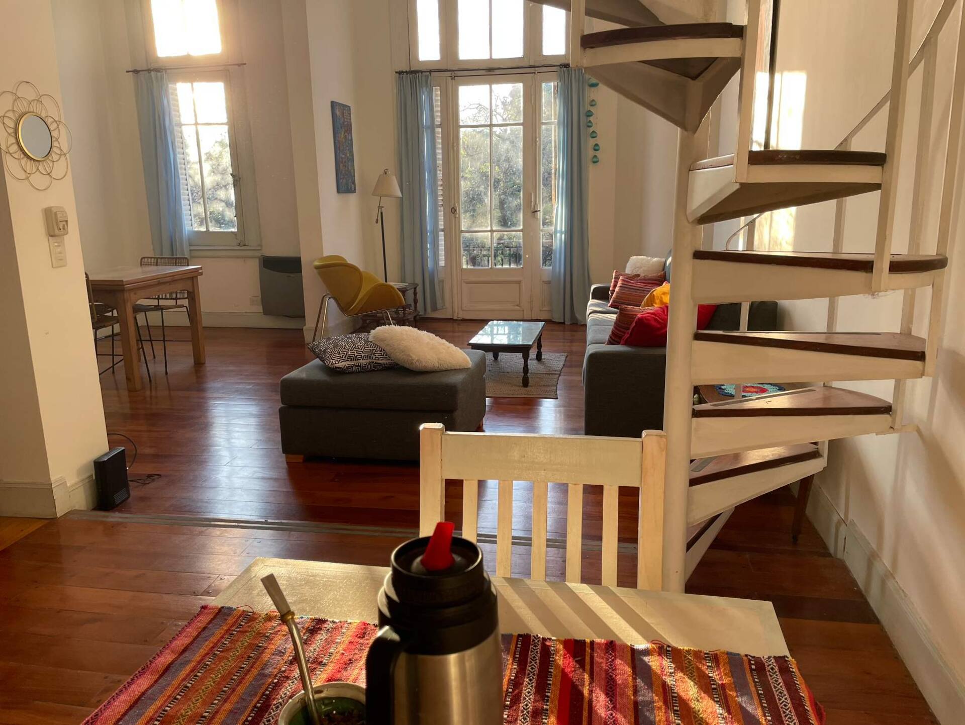 Departamento de 2 dormitorios con terraza en San Telmo
