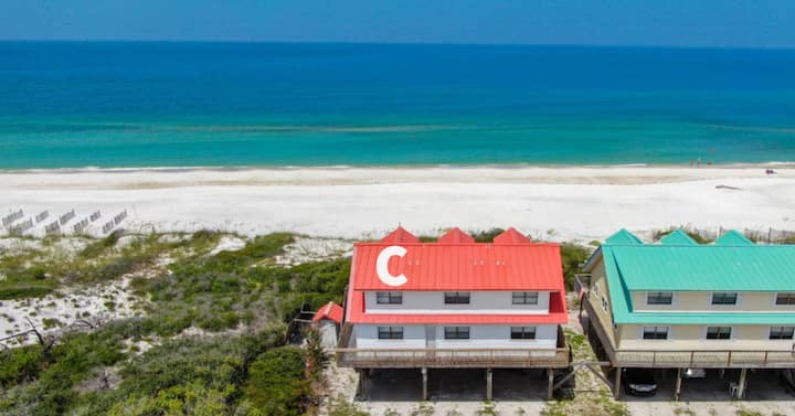 Recess C Gulf Front Triplex - Townhouses for Rent in Port St. Joe