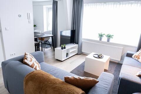 6p newly renovated home with unique roof-terrace