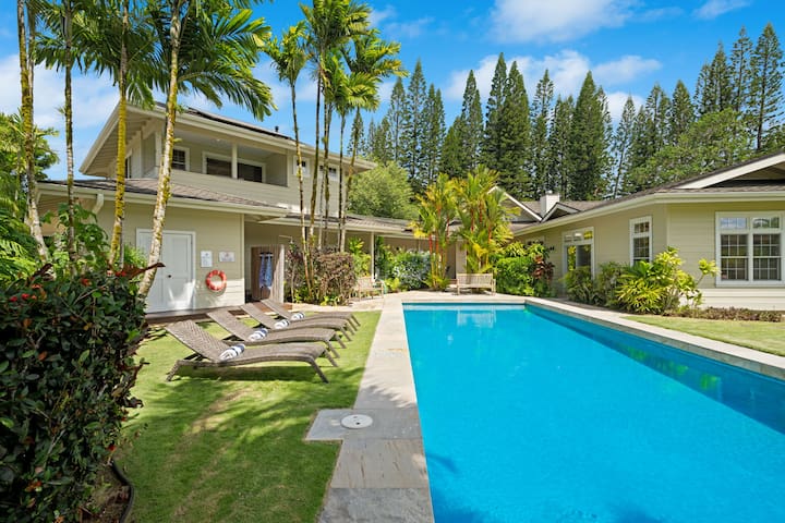 Lei Aloha, Private Pool, A/C + Lush Views