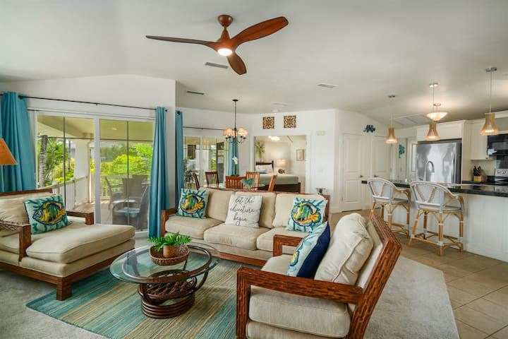 Island Cottage A/C – Gym – Pool – BBQ -Jacuzzi