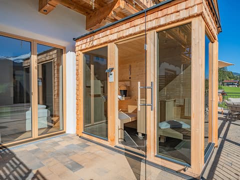 Exclusive apartments with garden and sauna