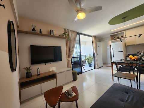 Top performing Airbnb: Amazing Apartment, New, JSmart VL, 1 Ensuite, 600 Mbps WiFi in Aldeota