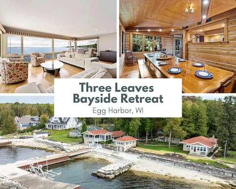 Waterfront Group Retreat · Sauna · Door County