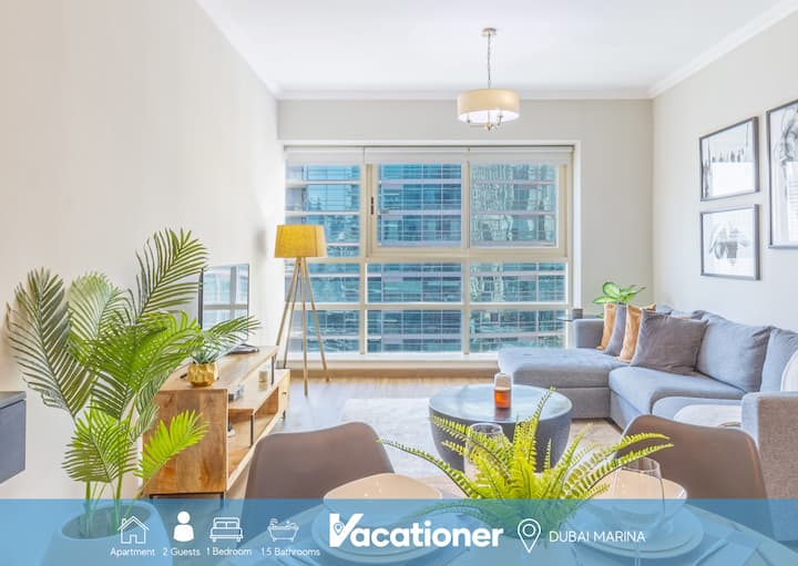 Marina Quays West - Modern One Bedroom In Marina - Dubai