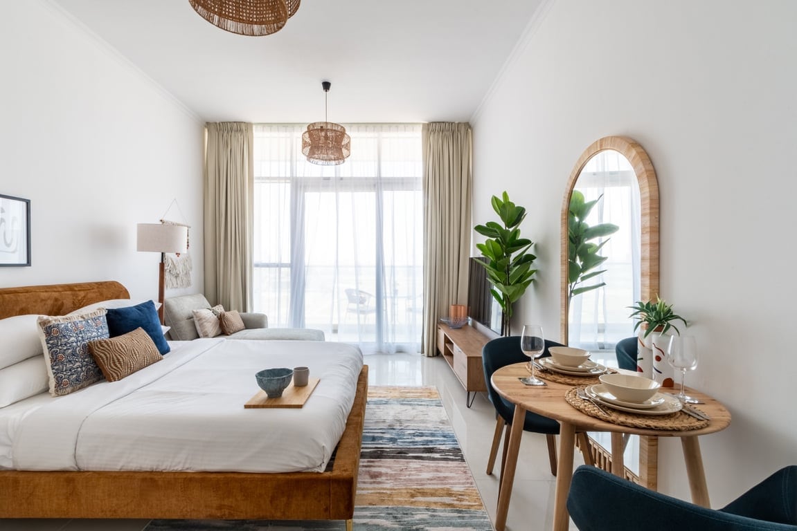 Top performing Airbnb: GuestReady - Elegant retreat at Damac Hills in Al Hebiah Third