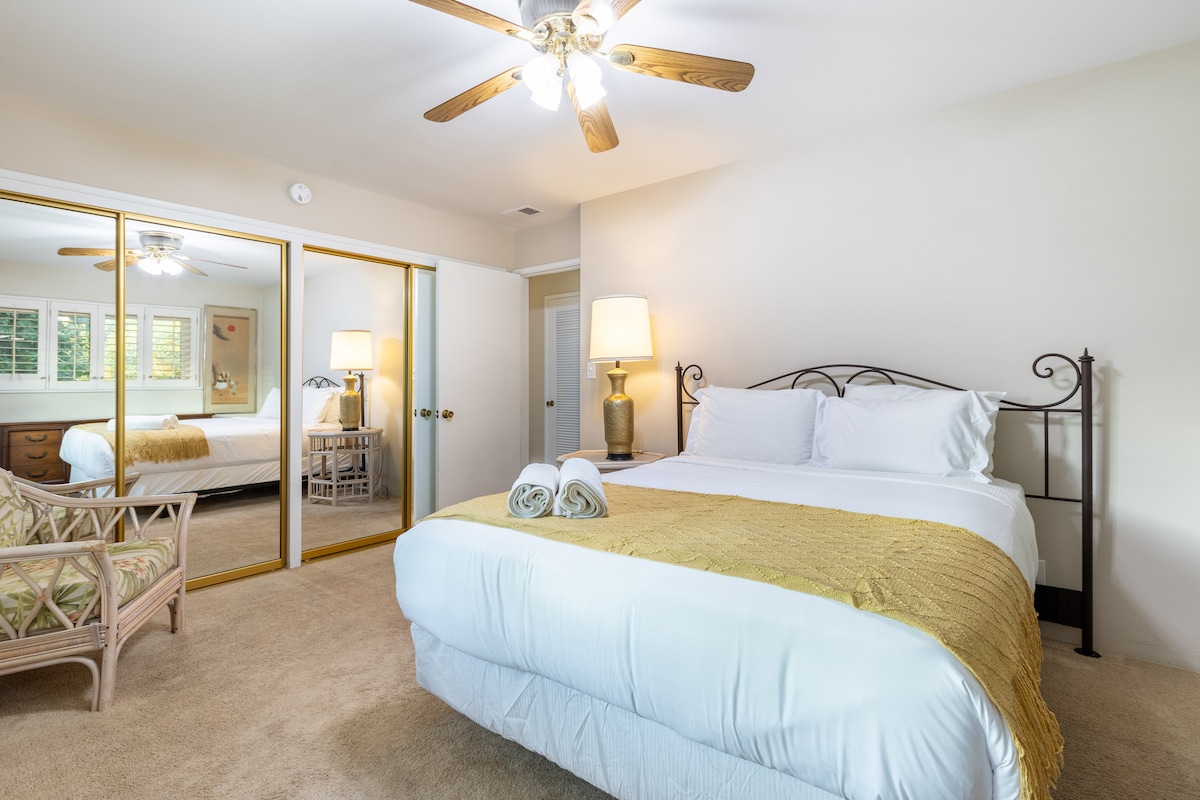 تضم غرفة النوم 2 سرير كوين.