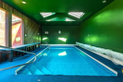 Heated Indoor Private Pool | Stream Front | Game R