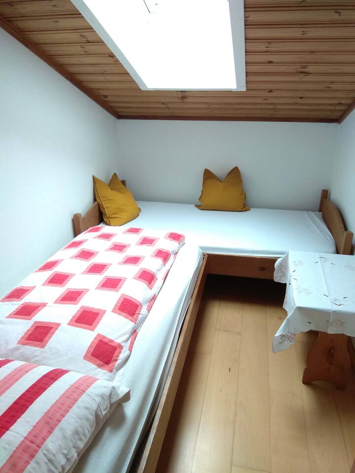 Kampenwand 度假屋卧室