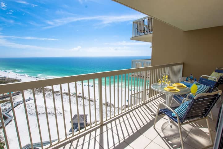 Pelican Beach 1915 - Cloud Nine-gulf Views-pool - Destin