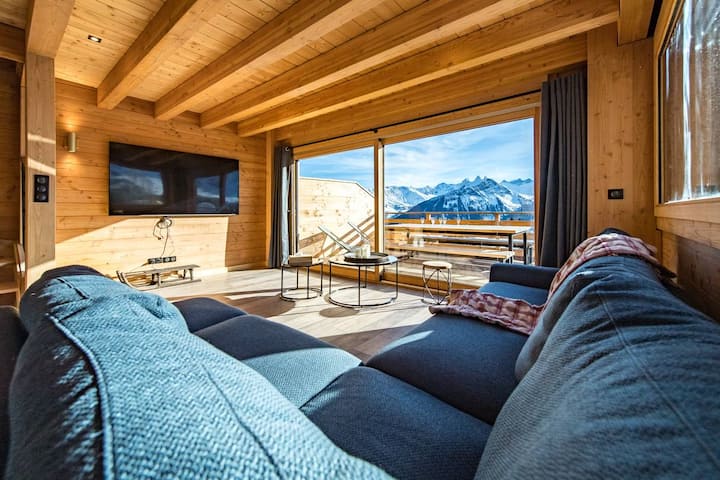 Chalet Mitoyen Proche Pistes Avec Sauna - Saint-Sorlin-d'Arves