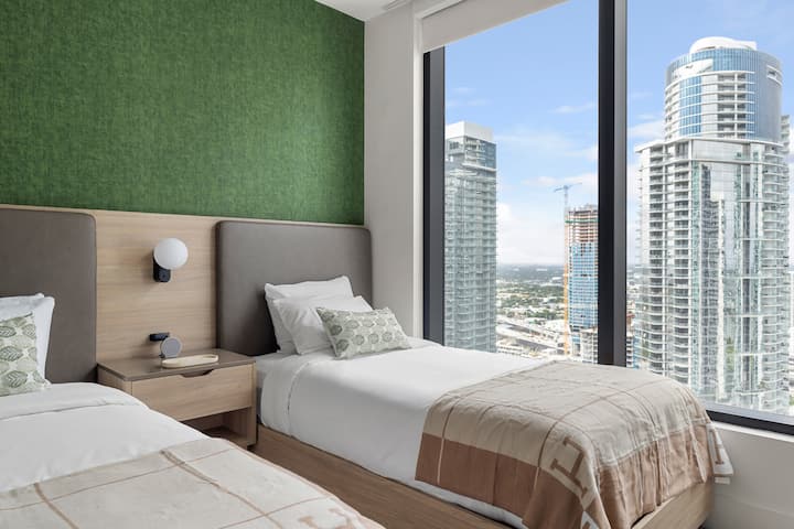 Dhomë gjumi me madhësi binjake