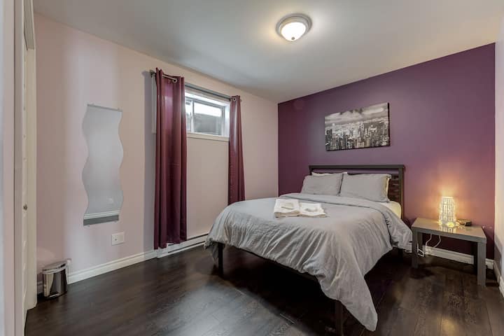 Лилава спалня – двойно легло