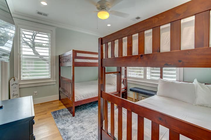 First Floor Bunk Room- two double over double