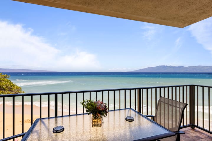 Wake up to Ocean Sounds – Oceanfront 3BR Condo –
